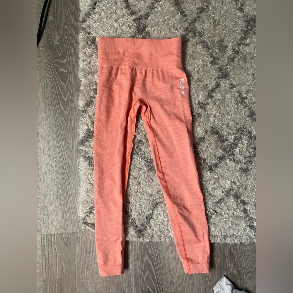 Orange marl Gymshark leggings